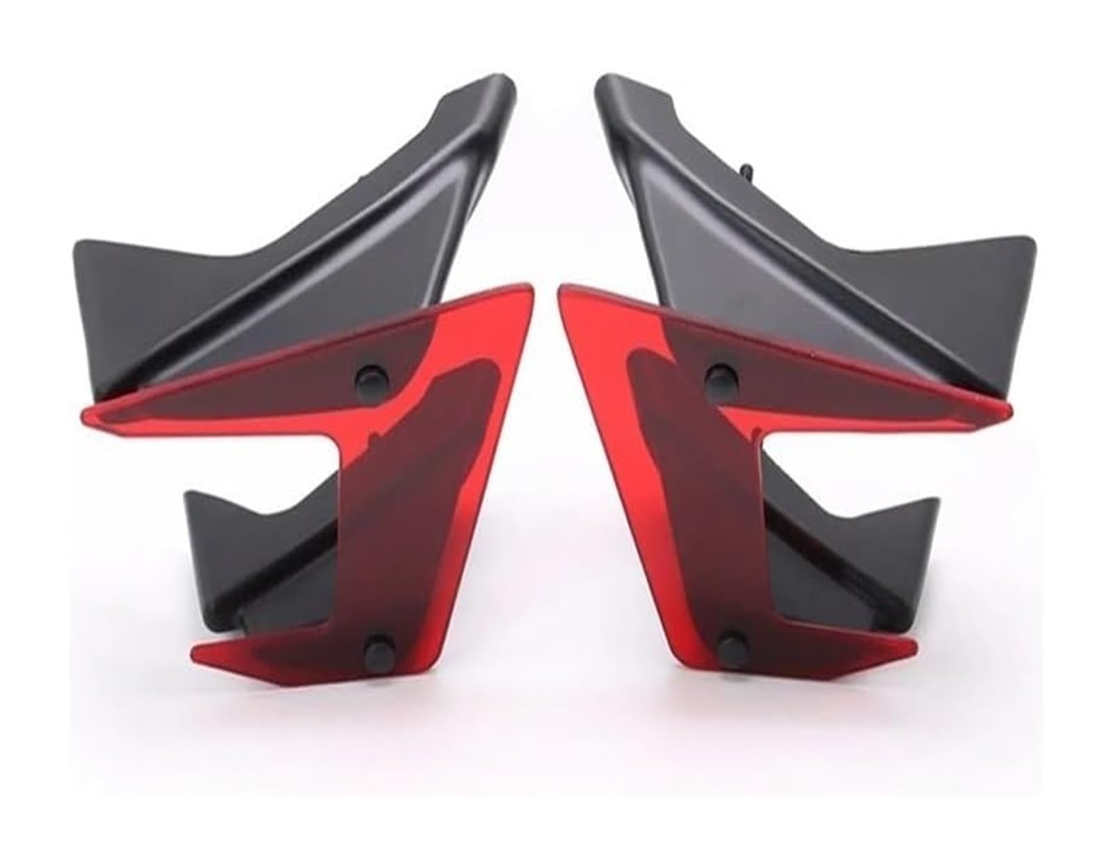 Motorrad-Seitenluftkanal Für Yam&aha MT-07 MT07 MT 07 2018-2020 Motorrad Side Down Force Nackte Spoiler Feste Winglet-Verkleidungsflügelabweiser(MT07 18-20 RED) von RORLL