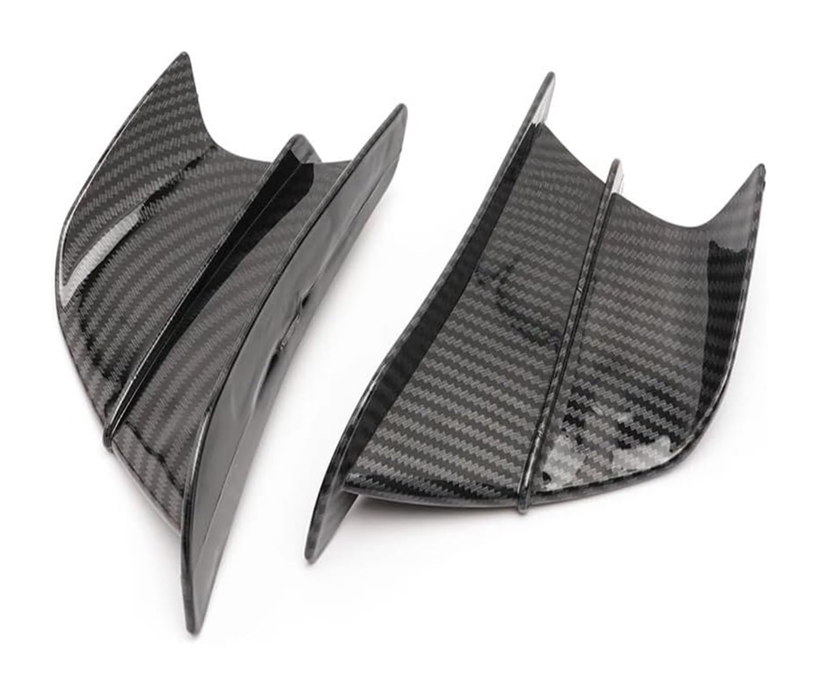 Motorrad-Seitenluftkanal Für Yam&aha YZF R1 R1M R3 R6 R7 R25 R125 Frontverkleidung Seite Winglet Deflektor Flügel Spoiler Zubehör von RORLL