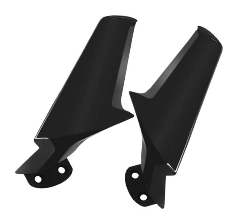 Motorrad-Seitenluftkanal Für Yam&aha YZF-R1 YZF R1 2009–2014 Motorrad Modifizierte Vordere Seite Rückspiegel Fester Windflügel Rückspiegel Seitenspoiler Winglets(Bright Black Black) von RORLL