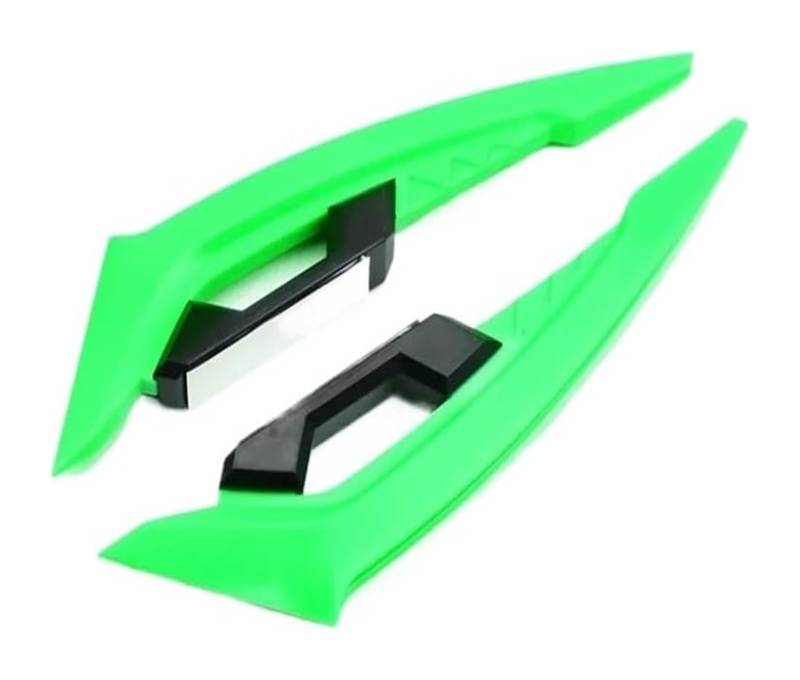 RORLL Motorrad-Seitenluftkanal 2PCS Motorrad Frontverkleidung Winglets Universal Seitenspoiler Dynamische Flügel Winglet Aerodynamisch(C) von RORLL