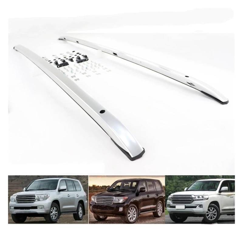 Dachgepäckträger Für T&oyota Für Land Cruiser 200 Serie Verdicken Legierung Auto Dach Rack Querträger Dach Rack Schraube Installation von ROROL