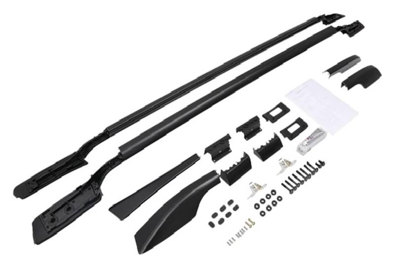 Dachgepäckträger Für T&oyota Für Land Cruiser 200 V8 LC 200 LC200 2008-2021 Schienenleiste Gepäckträgerstangen Top Cross Rack Boxen Dachträger(Rear Right) von ROROL