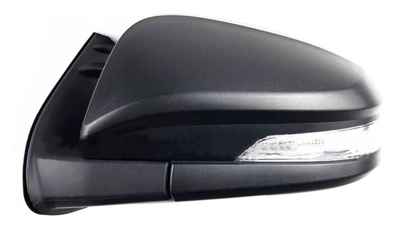 Rückspiegelbaugruppe Für T&oyota Für Hilux 2015 Auto Seite Spiegel Rearview Auto Elektrische Klapp Blinker 87940-0K661 87910-0KC51(C 5 Wire Left) von ROROL