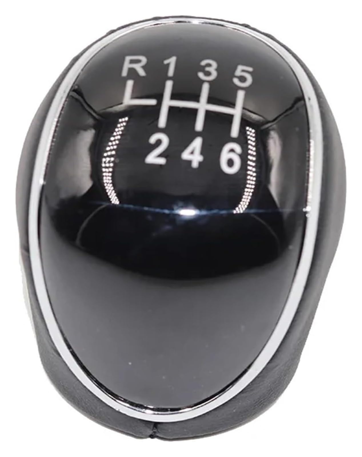 Schaltknauf Knauf Für Mondeo V Für MK5 2015-2019 Manueller Hebel Handball 5/6 Geschwindigkeit Auto Schaltknauf Kopf Stick Shifter Handball(R 1 2 3 4 5 6) von ROROL