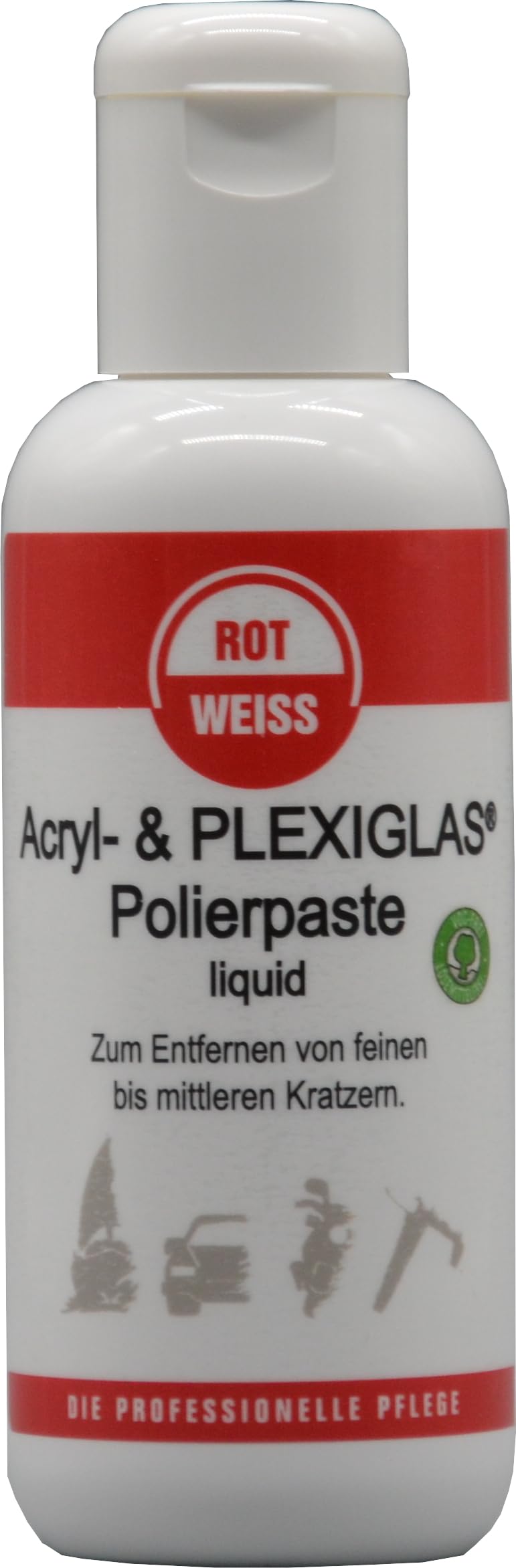 ROT WEISS 5320 Acryl- & PLEXIGLAS Polierpaste Liquid 150 ml von ROT WEISS