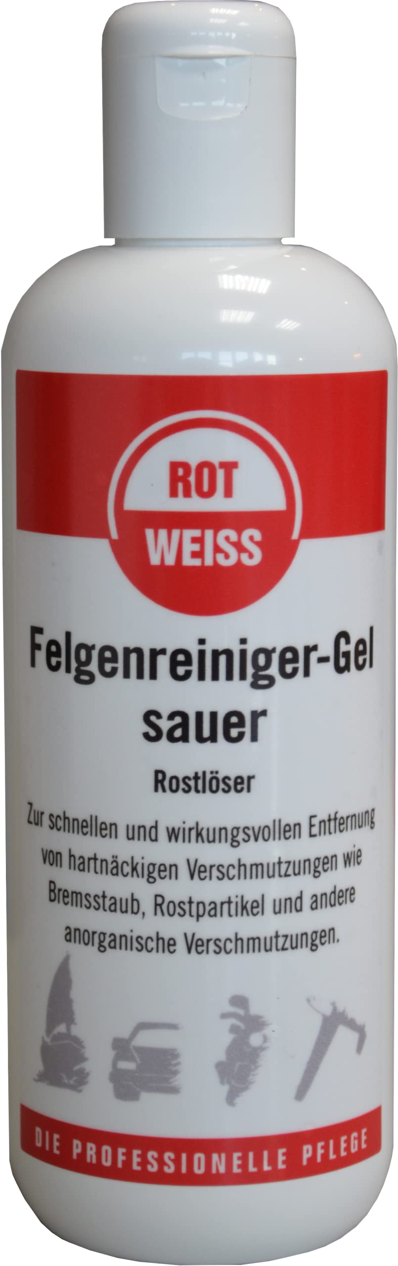 ROT WEISS 9050 Felgenreiniger-Gel sauer 500 ml von ROT WEISS