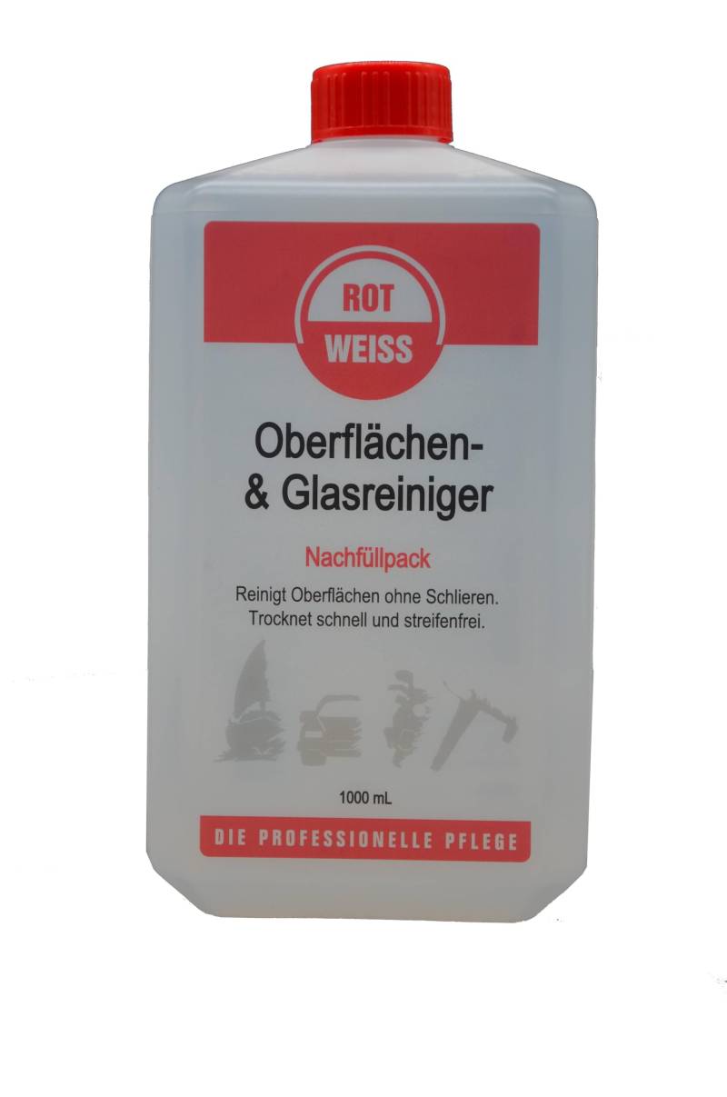 ROT WEISS 9610 Oberflächen- & Glasreiniger 1 L von ROT WEISS