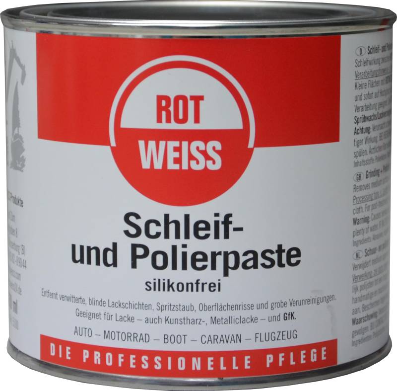 ROTWEISS 5100 Schleif- und Polierpaste 750ml von ROT WEISS