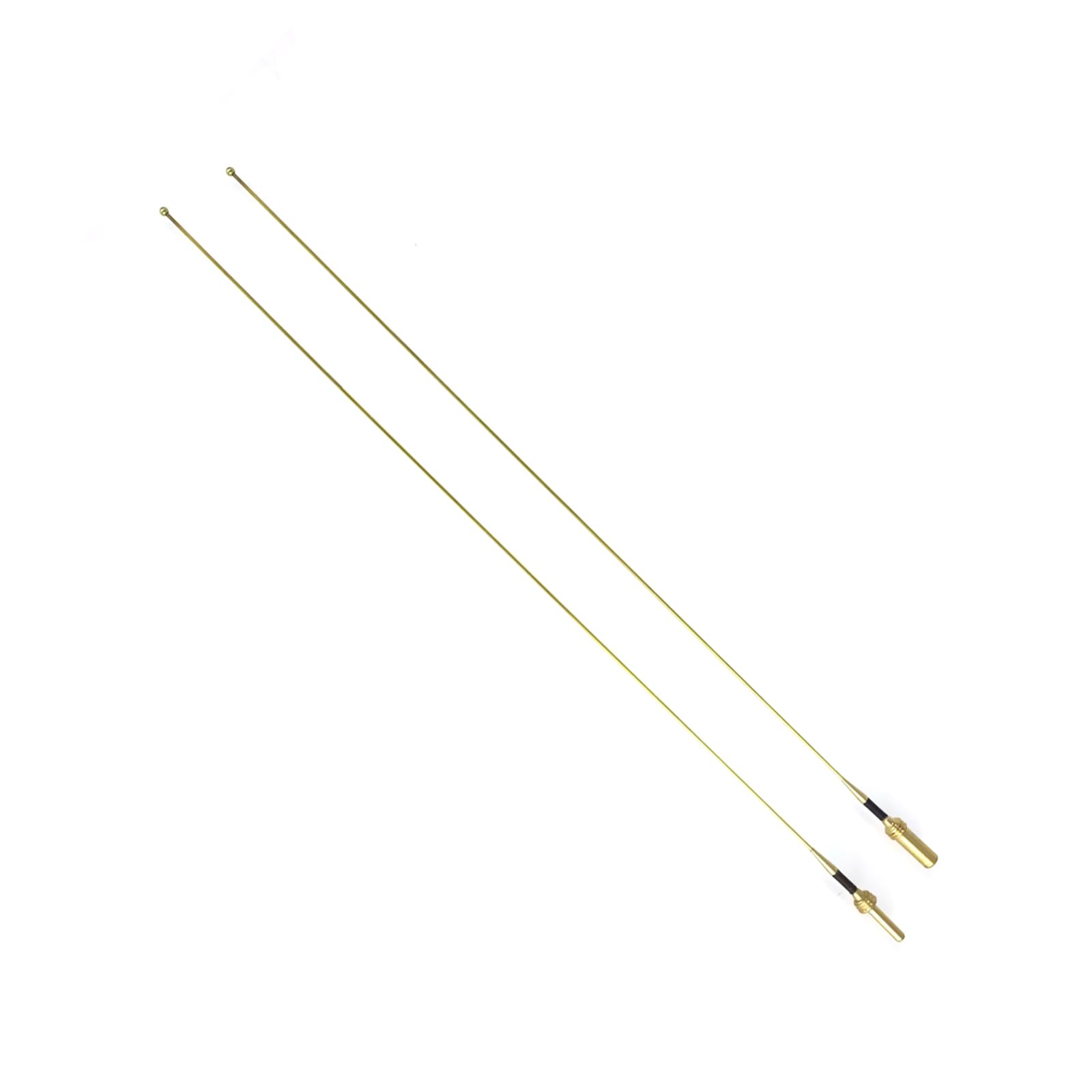 1 Pair Receiving Antenna 22.5cm Big Hole & Small Hole Metal Movable Antenna for Henglong 1/16 RC Tank 3889 German Leopard 2A6 von ROTEMADEGG