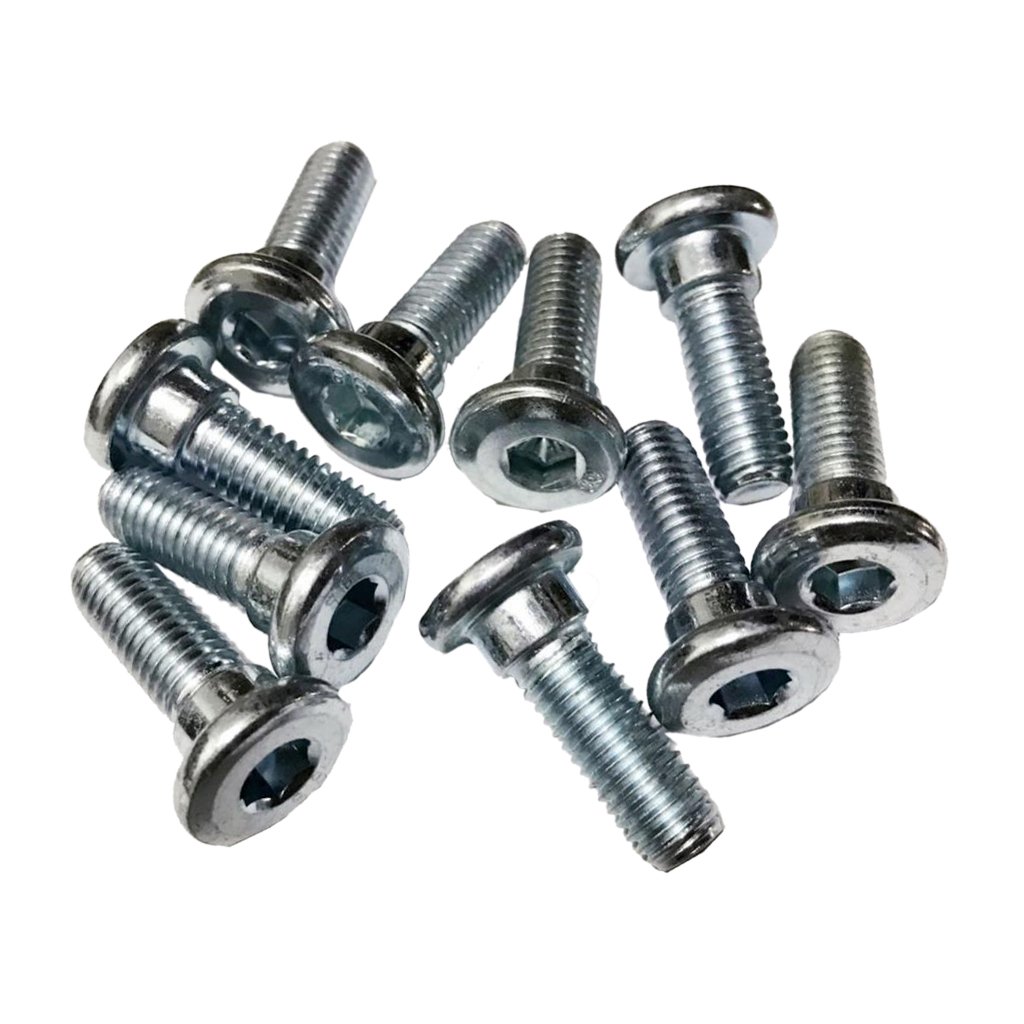 10Pcs M8x20mm Motorcycle Motorbike Brake Disc Rotor Mount Screws Mounting Bolts von ROTEMADEGG