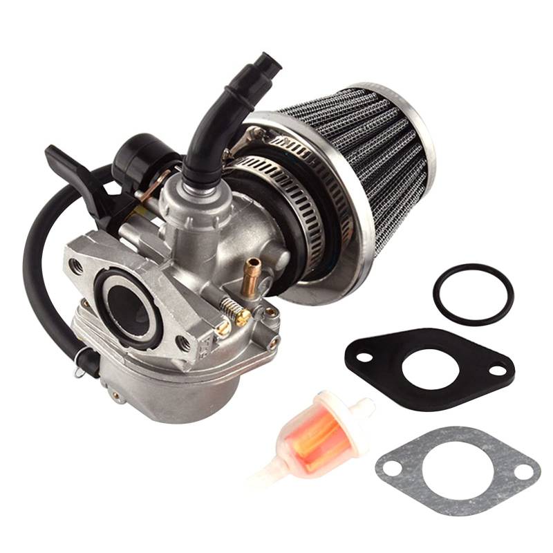 PZ19 Vergaser mit Luftfilter Kraftstofffilter für Fahrzeuge 50CC-125CC Motoren Dirt Bike ATV Roller Moped von ROTEMADEGG