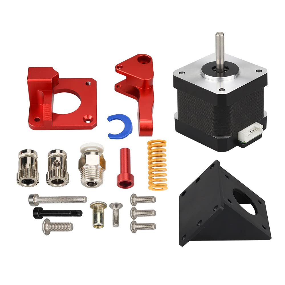 Riemenscheibe CR-10S CR10S PRO Extruder Dual Direct Drive Extruder Kit MK8 Ender-3 Ender 3 PRO Ender(Extruder and Motor) von ROTEMADEGG