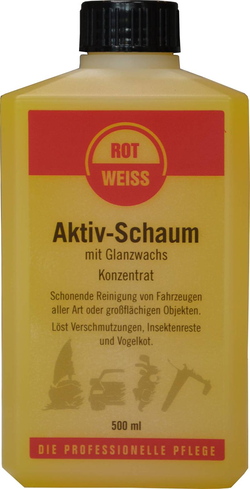 ROT WEISS 9105 Aktiv-Schaum Konzentrat 500 ml von ROT WEISS