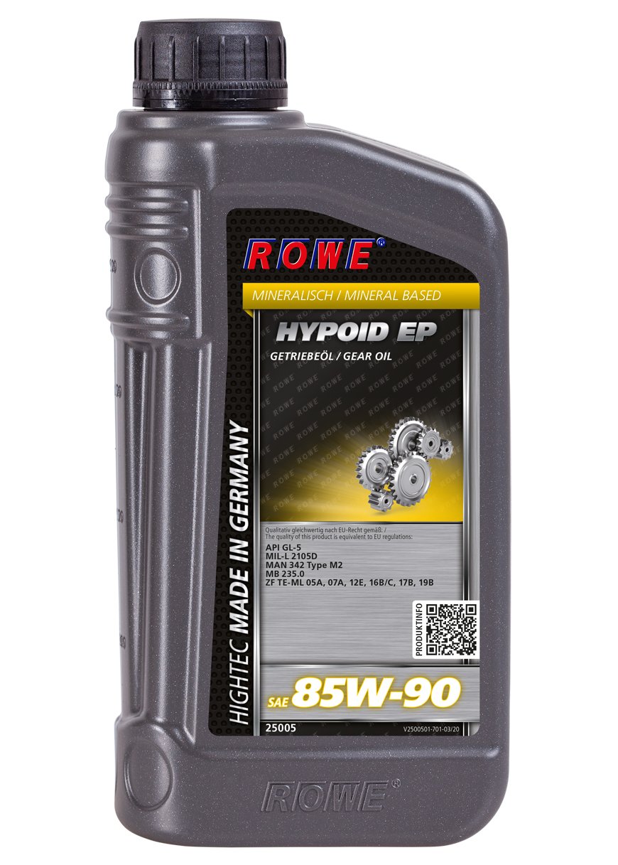 ROWE - 1 Liter HIGHTEC HYPOID EP SAE 85W-90 Getriebeöl - mineralisch von ROWE