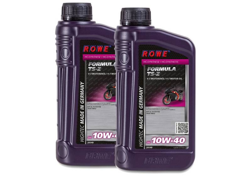 2 (2x1) Liter ROWE HIGHTEC FORMULA SAE 10W-40 TS-Z von ROWE