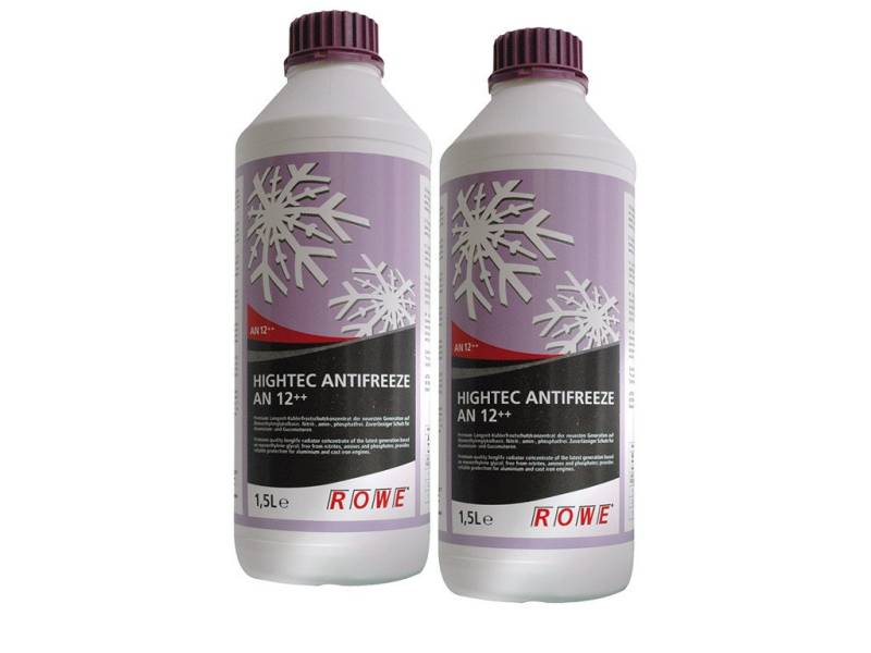 3 (2x1,5) Liter ROWE HIGHTEC ANTIFREEZE AN 12++ von ROWE