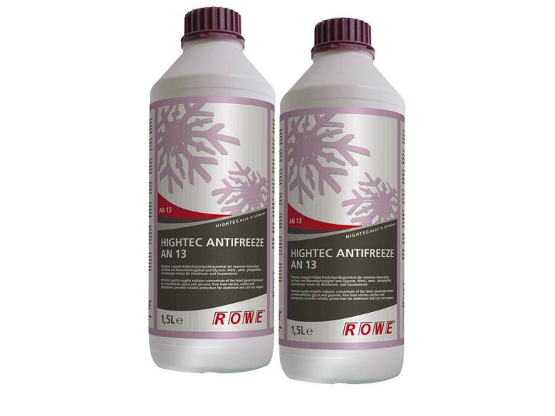 3 (2x1,5) Liter ROWE HIGHTEC ANTIFREEZE AN 13 von ROWE