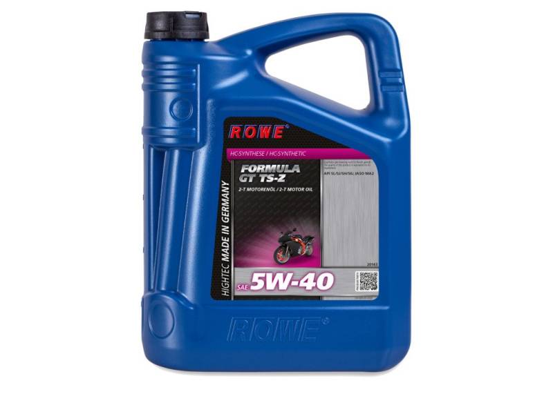 5 Liter ROWE HIGHTEC FORMULA GT SAE 5W-40 TS-Z von ROWE