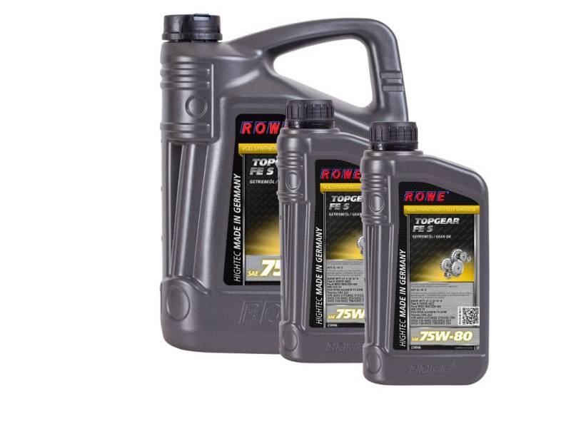 7 (5+2) Liter ROWE HIGHTEC TOPGEAR FE SAE 75W-80 S von ROWE