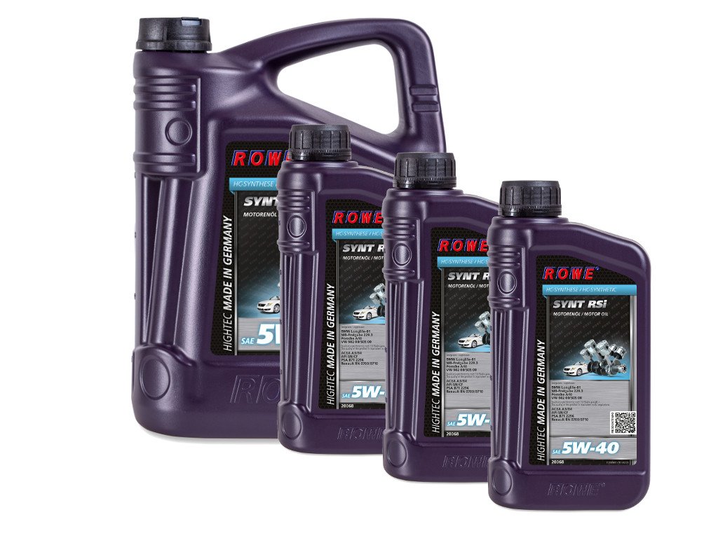 8 (5+3) Liter ROWE HIGHTEC SYNT RSi SAE 5W-40 von ROWE