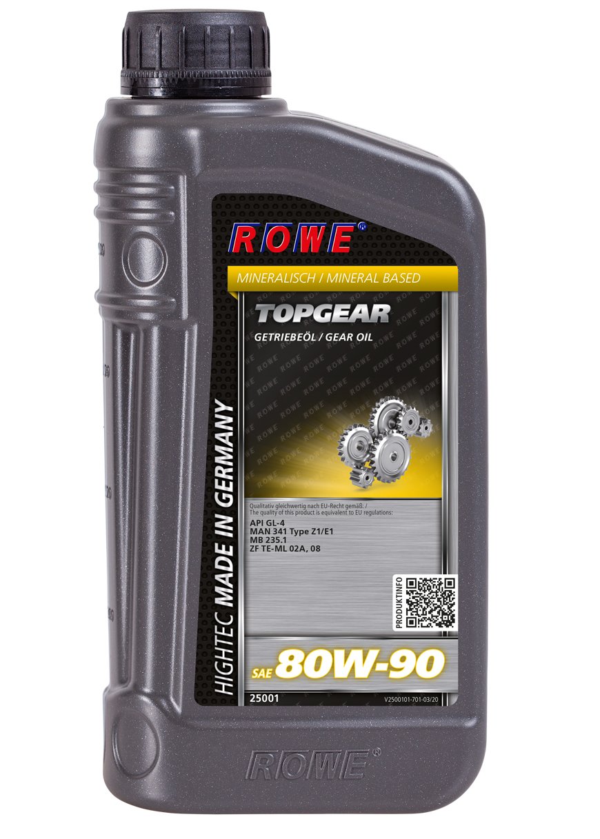 ROWE - 1 Liter HIGHTEC TOPGEAR SAE 80W-90 Getriebeöl von ROWE