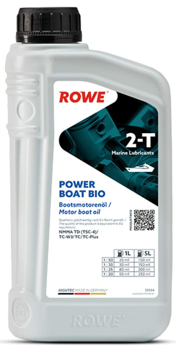 ROWE HIGHTEC POWER BOAT 2-T BIO, 1 Liter von ROWE