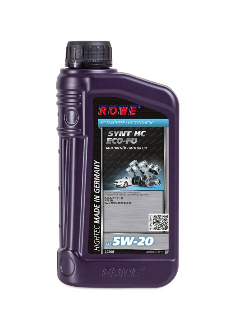 ROWE HIGHTEC SYNT HC ECO-FO SAE 5W-20, 1 Liter von ROWE