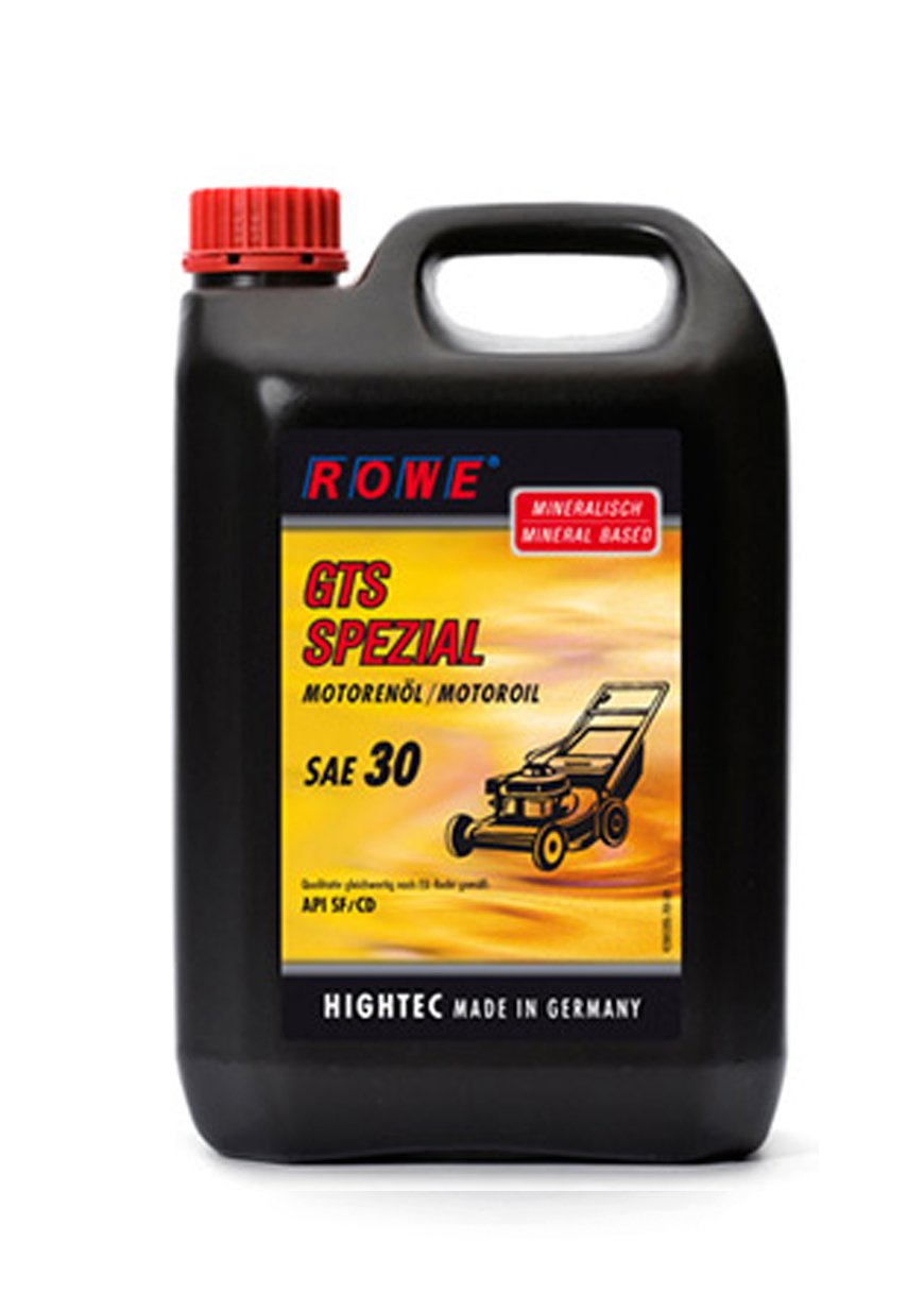 ROWE Hightec GTS Spezial SAE 30 Einbereich - 5 Liter PKW-Motoröl mineralisch | Made in Germany von ROWE