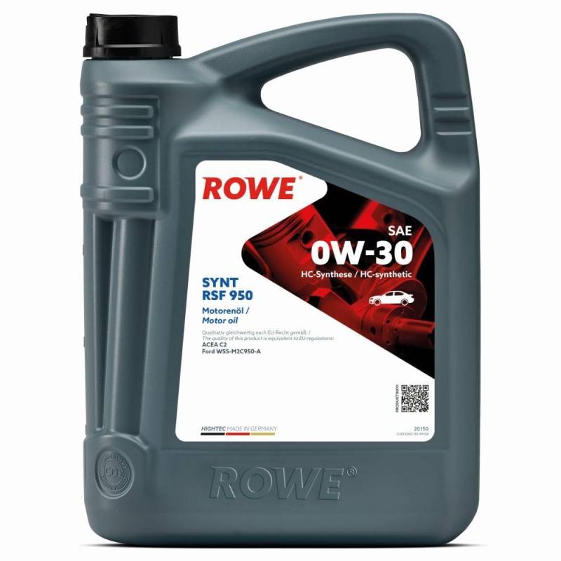 ROWE Motoröl 0W-30 5 L für JAGUAR XE (X760) für FORD USA EDGE von ROWE