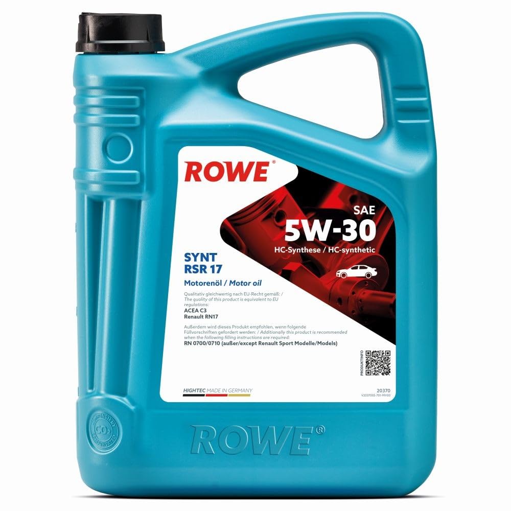 ROWE Motoröl 5W-30 5 L für VW Golf IV Schrägheck (1J1) Golf V Schrägheck (1K1) von ROWE