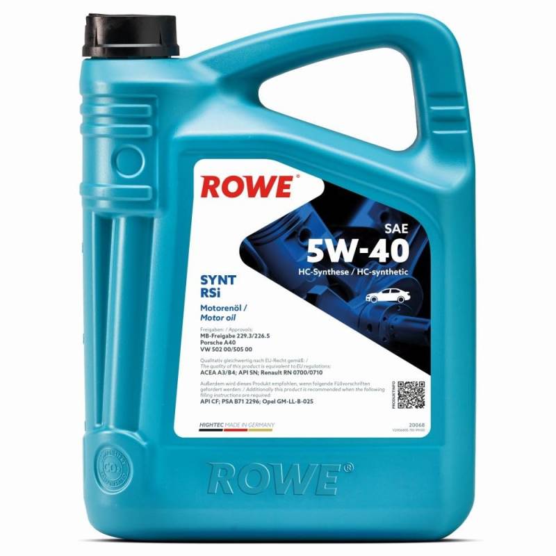 ROWE Motoröl 5W-40 4 L von ROWE