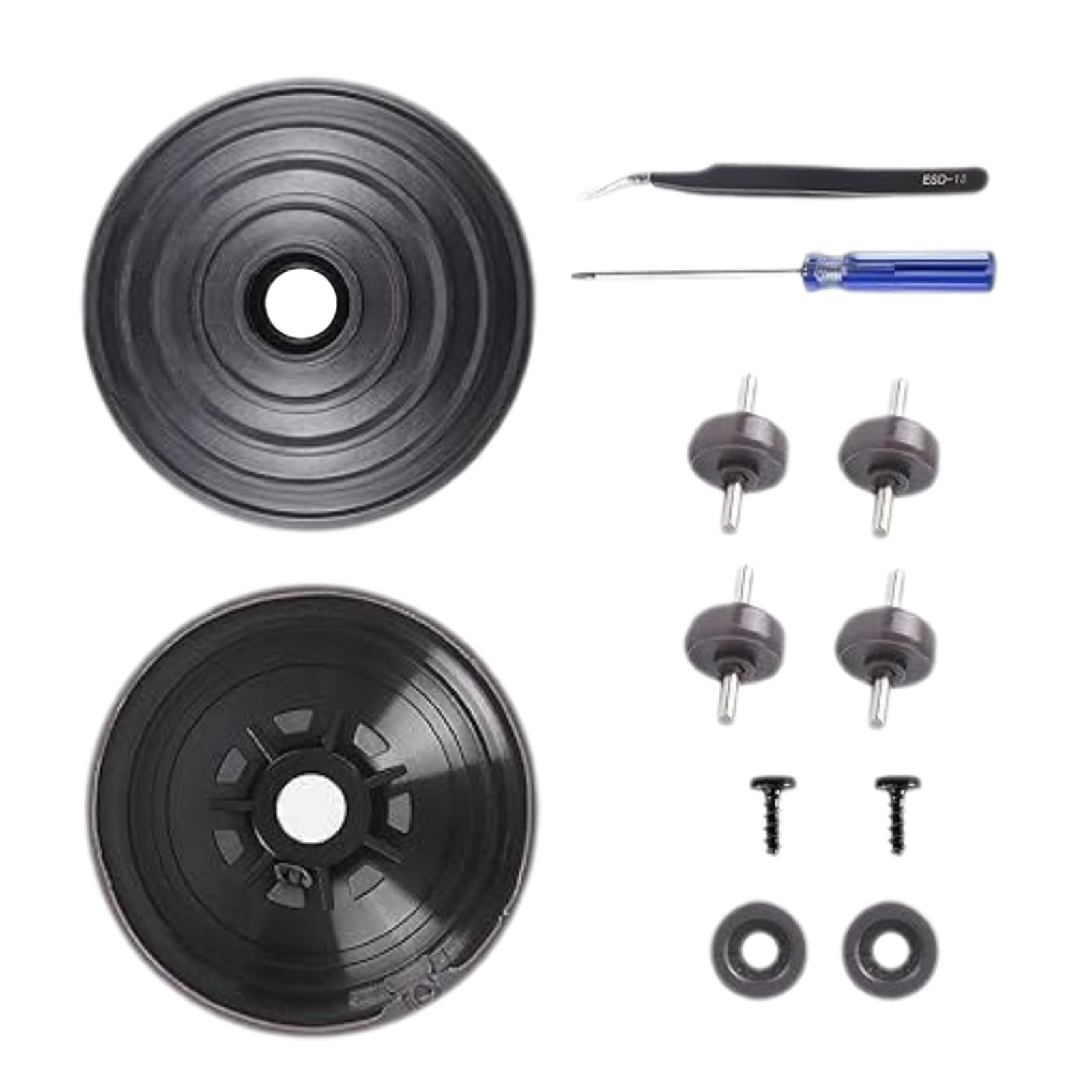 Rad- und Sohlenplatten-Rad-Set für DC58, DC59, DC62, DC74, V10 Staubsauger, 35 W, 50 W, Direktantriebsreiniger, Ersatz von RPFROP