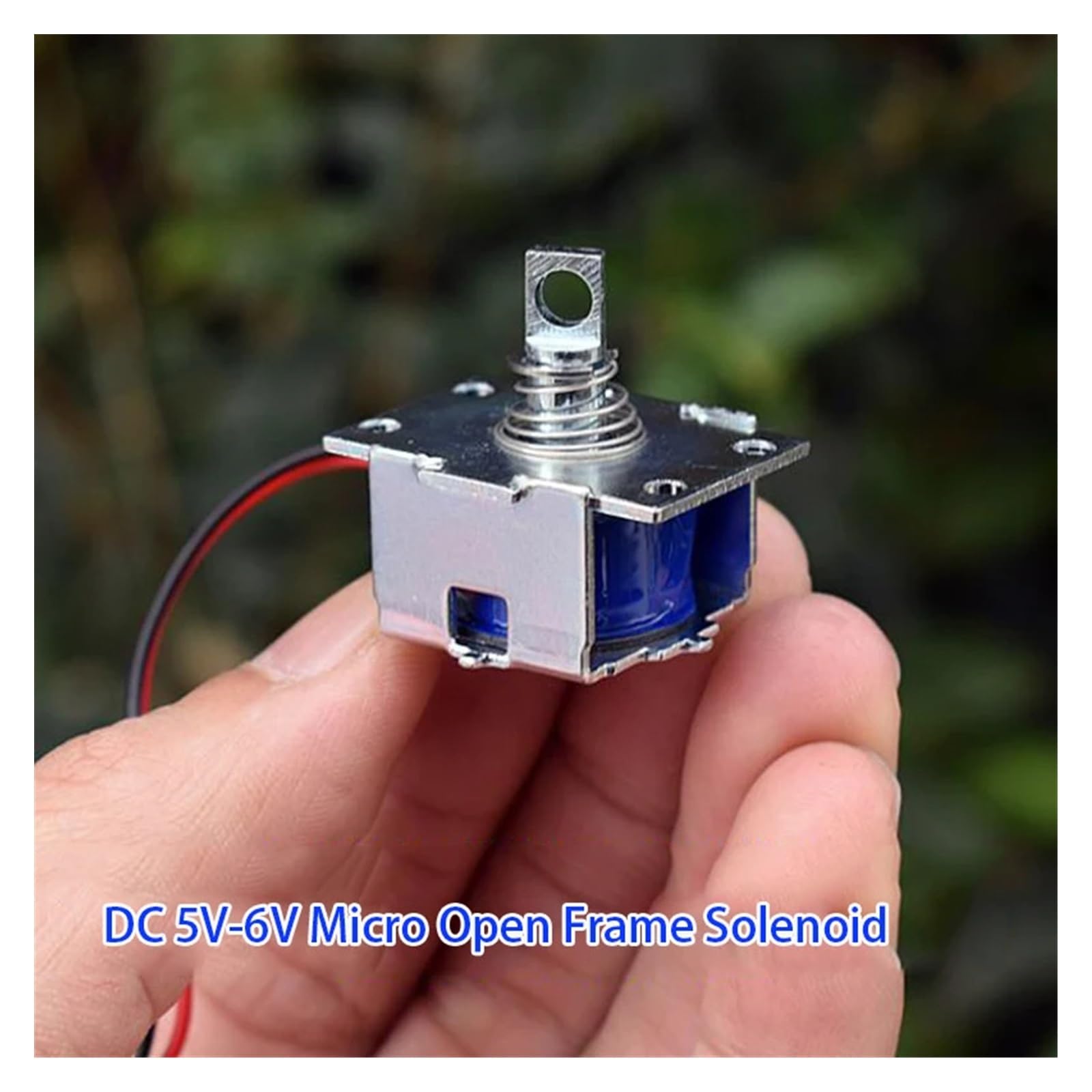 DC 5V-6V 20mm*15mm Magnet Push-Pull Square Solenoid Through Type Electromagnet Open Frame Stroke 4.5mm Motor Starters von RPOVAXVK