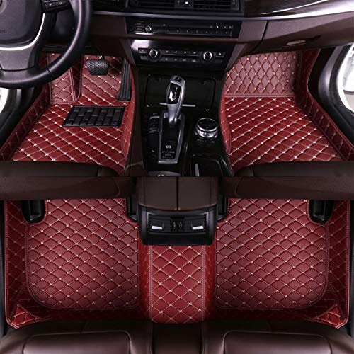 (Factory Set/Do) Boyi Special Full Surrounding Foot Pad Suitable Compatible With FAW Haima S7(Maindriver'sfootmat,Burgundy) von RQIVOTLEN