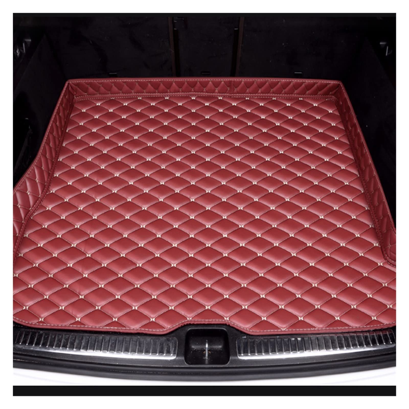 Custom Car Trunk Mats Compatible With A3 8PA Hatchback 2008-2013 2014-2020 2021-2022 Car Accessories Auto Goods Interior Details(Wine Red,A3 2014-2020) von RQIVOTLEN