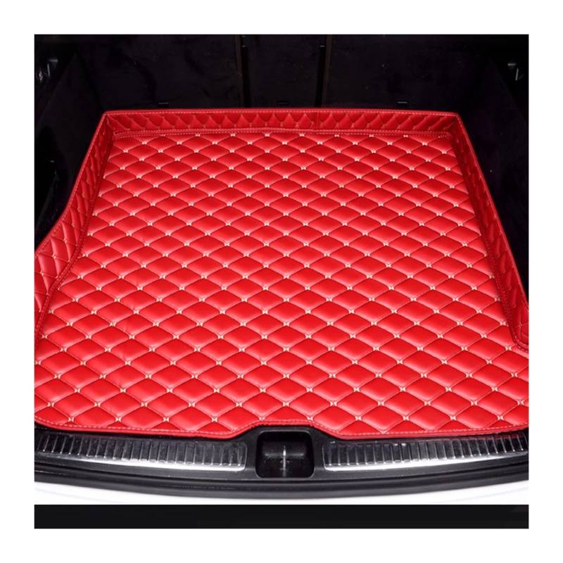 Custom Car Trunk Mats Compatible With Jaguar XF 2016-2017 2008-2015 XE 2015-2018 Car Accessories Auto Goods Interior Details(Red,F-PACE 2019-2022) von RQIVOTLEN