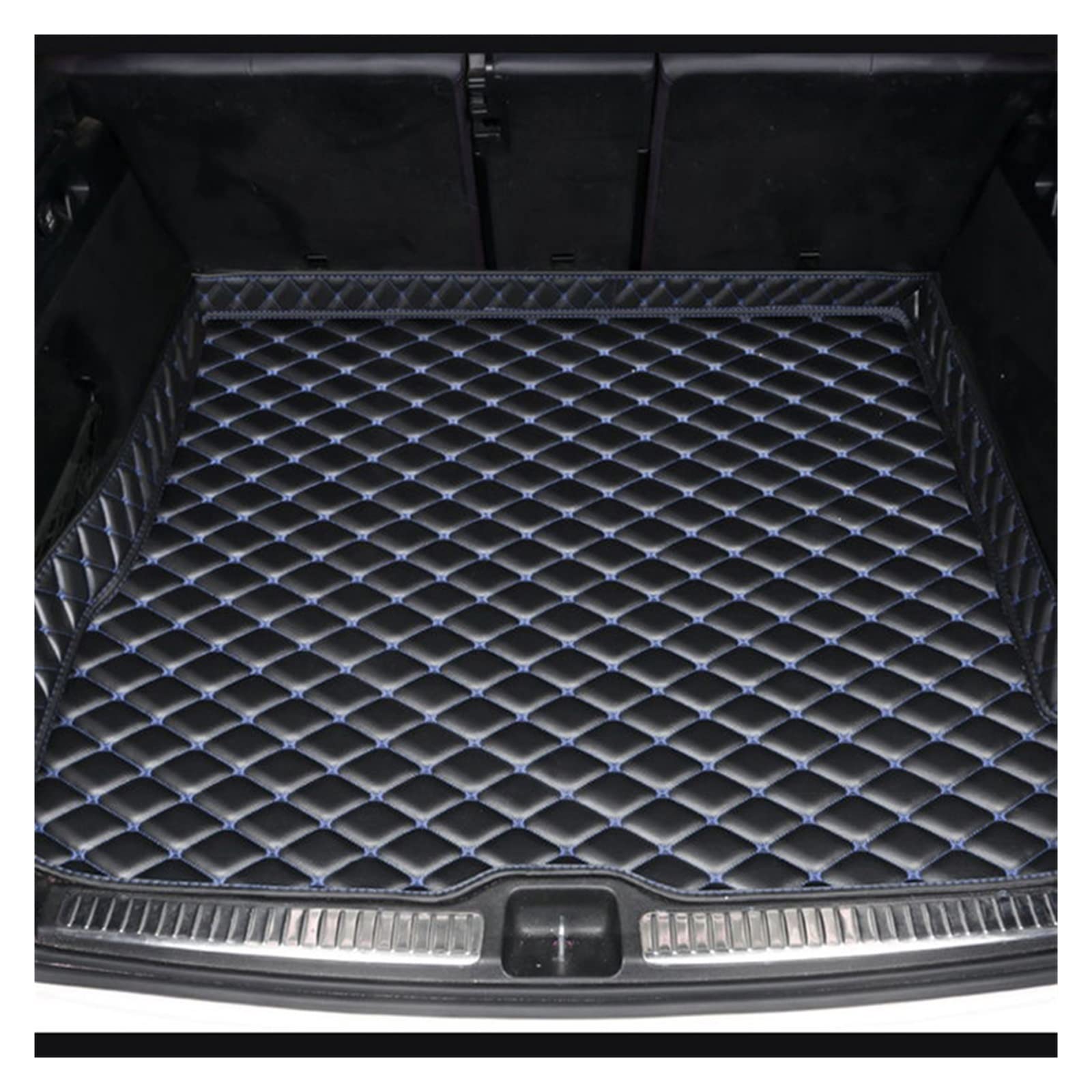 Custom Car Trunk Matten Kompatibel Mit Mercedes GLK X204 GLS X166 X167 GL X164 X166 Car Accessories Auto Goods Interior Details(Black Blue,GLS 2020-2022) von RQIVOTLEN