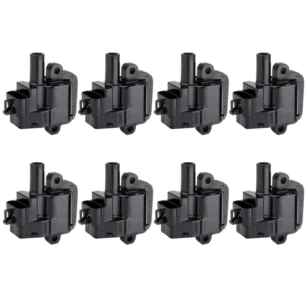 Ignition Coil 12558948 12556450 3861267 38612677 392881732 Compatible With SUV PONTIAC 5.7-8.1L(8PCS) von RQIVOTLEN