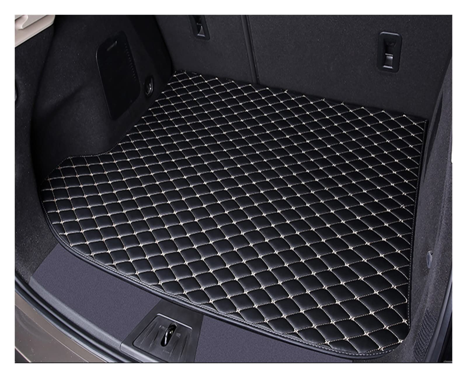 Leder Kofferraum Matten Kompatibel Mit Land Rover Freelander 2 2010 2011 2012Tray Cargo Liner Zubehör Styling(1pcs-02) von RQIVOTLEN