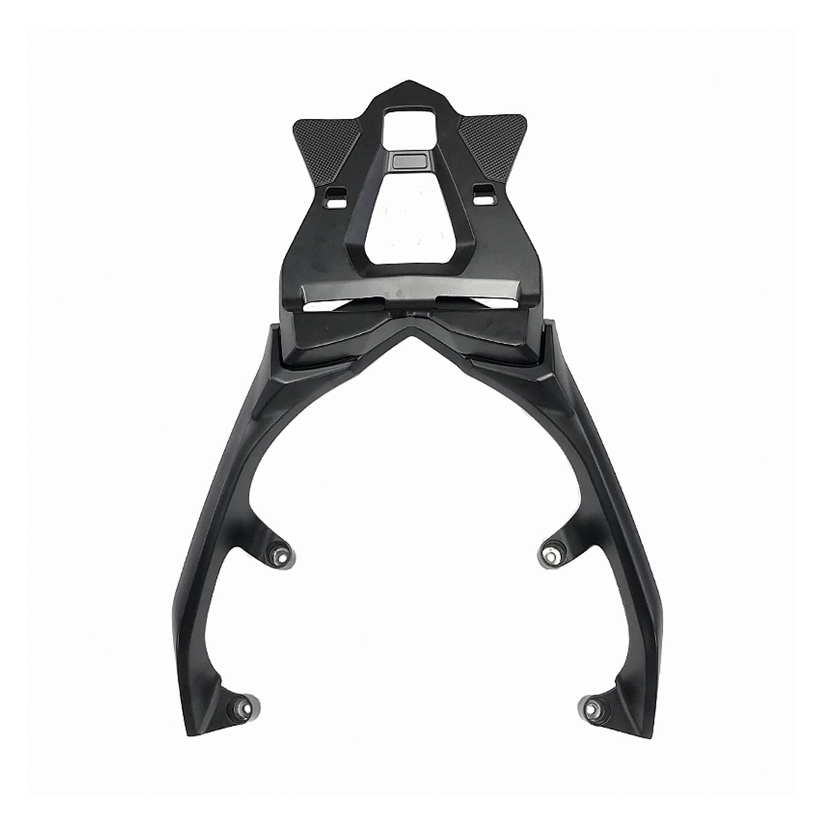 MKLIGHTECH Compatible With YAMAHA T-MAX Tmax 530 560 DX SX 17-21 Rear Compatible With Carrier Luggage Rack Tailbox Fixer Holder Cargo Bracket Tailrack Kit(Backrest Pad) von RQIVOTLEN