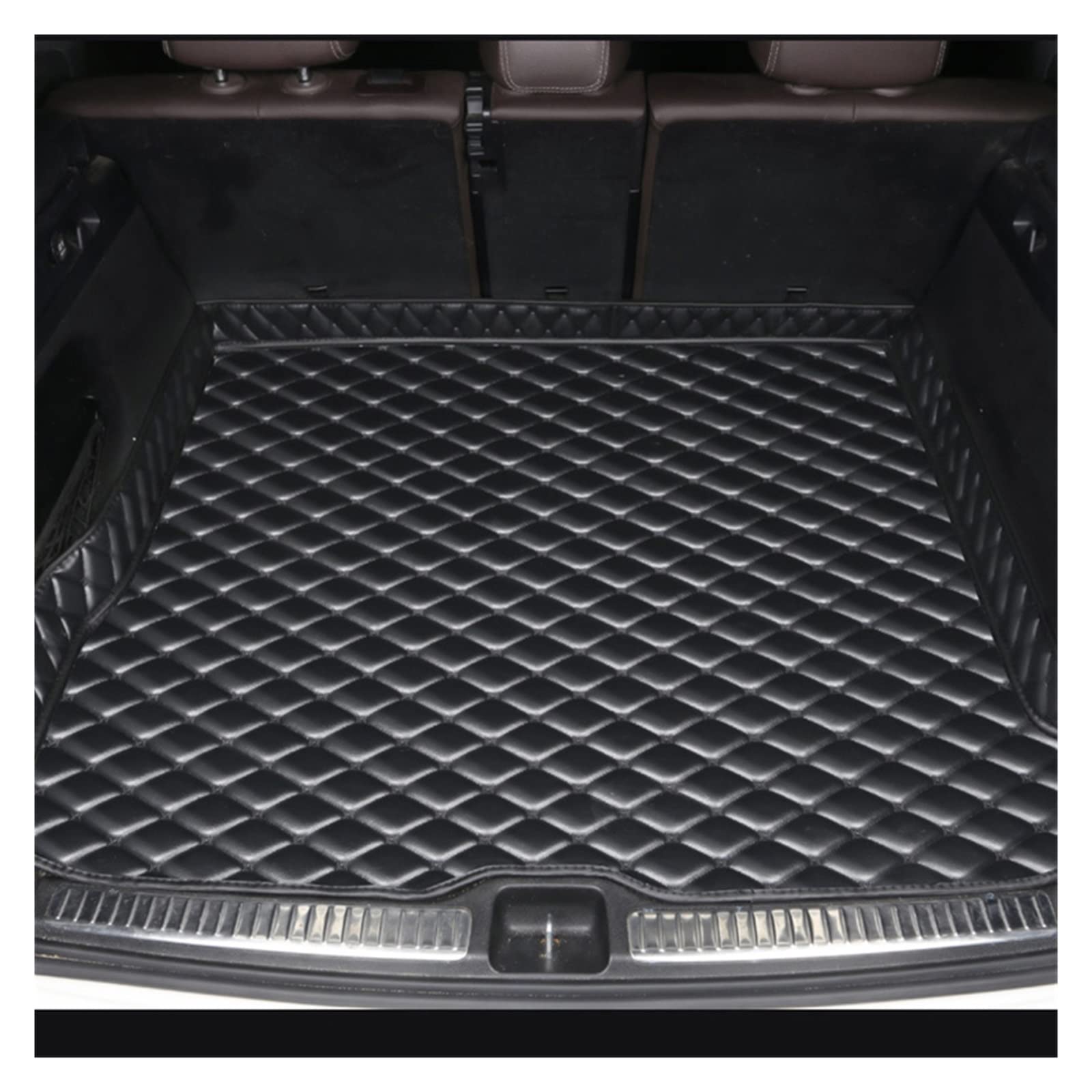 PU Leder Custom Car Trunk Mat Compatible With A6 2005-2011 2012-2018 2019-2022 Interior Details Auto Accessories(All Black,A6 2005-2011) von RQIVOTLEN