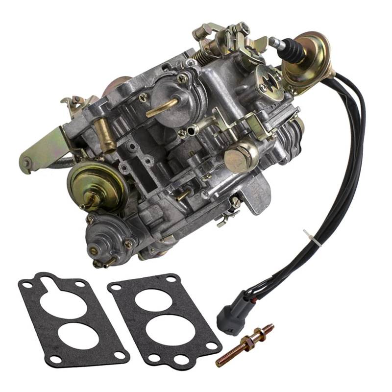 Vergaser mit Dichtungen passend for Toyota 22R 1988–1990 Pickup 2,4 l 2366 CC L4-Motor von RQIVOTLEN