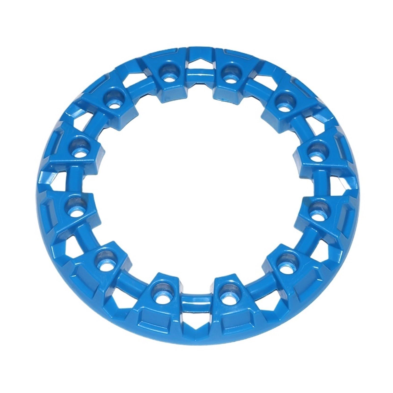 RQMPHUGNCF 4 x 15,2 cm ATV-Radzierblende, Nabenschutz, Dekor, Felgenkappe, Fahrzeug, All-Terrain-Radabdeckung, passend für 15,2 cm (6 Zoll) Räder (blau) von RQMPHUGNCF