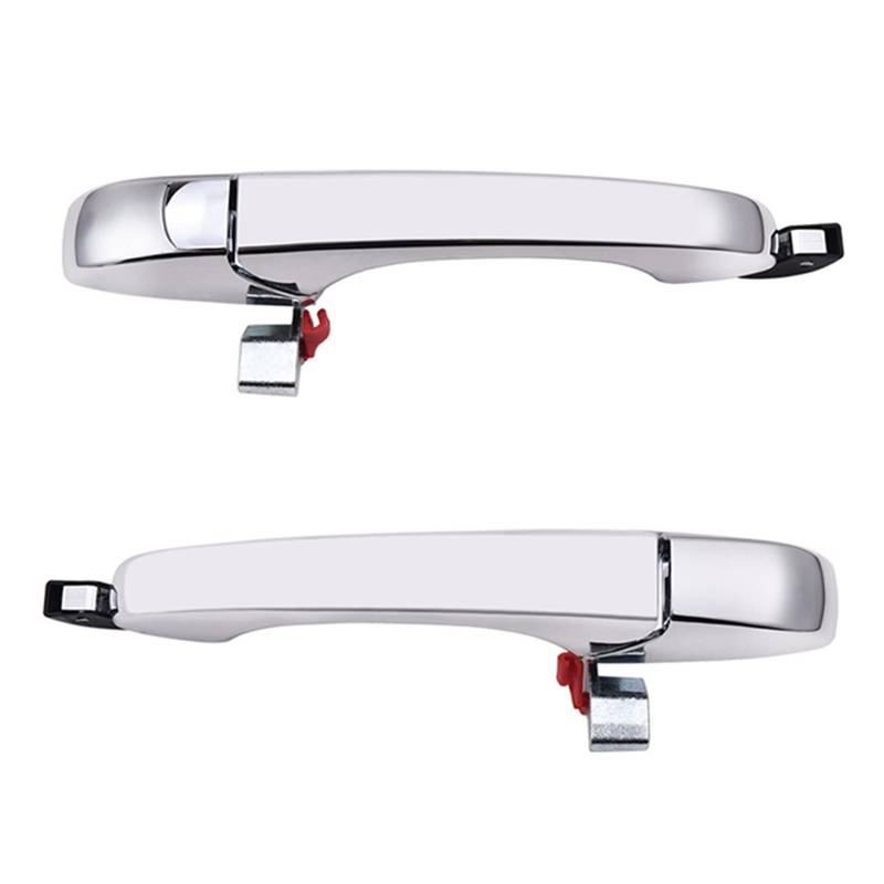 RQUDULXGX Universal außerhalb der dauerhaften Seite Chromtürgriff 2005-2010 Kompatibel for Chrysler 300C Äußerer Türgriff(The Rear Pair) von RQUDULXGX