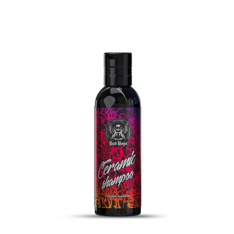 BadBoys Ceramic Shampoo 150ml Pflegeshampoo mit Versiegelungseffekt Ceramic Versiegelung Ceramic Schutz Shampoo Ceramic Auto waschwen Keramik Schutz von RR CUSTOMS