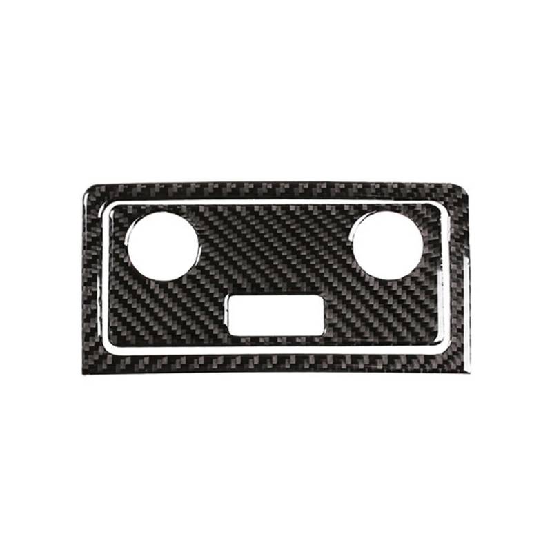 Auto-Innendekoration Für 5 Series Für E60 Für E61 2004-2010 Carbon Faser Auto Innen Hinten Klimaanlage Outlet Panel Zigarette Leichter Rahmen Abdeckung Trim Auto Zubehör Innenraum(A) von RRKBDQEL