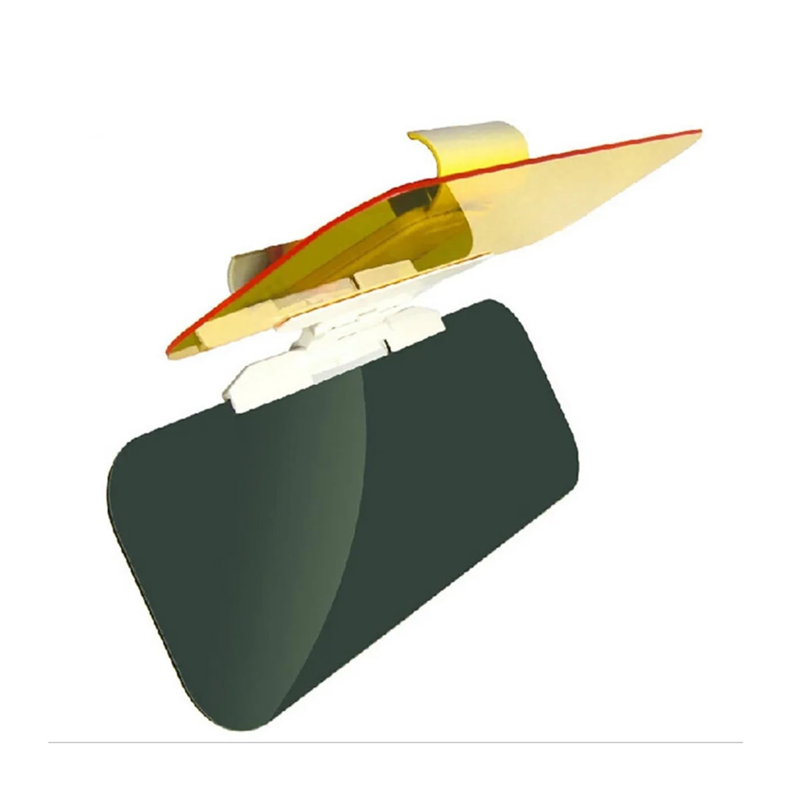 Auto-Visier Auto-Sonnenblende, Tag- Und Nachtsicht, Auto-Fahrspiegel, HD, Stilvolles Auto-Sonnenvisier, Anti-Blendspiegel, Zubehör Für Den Fahrer Fahrerhaus Sonnenblende von RRKBDQEL