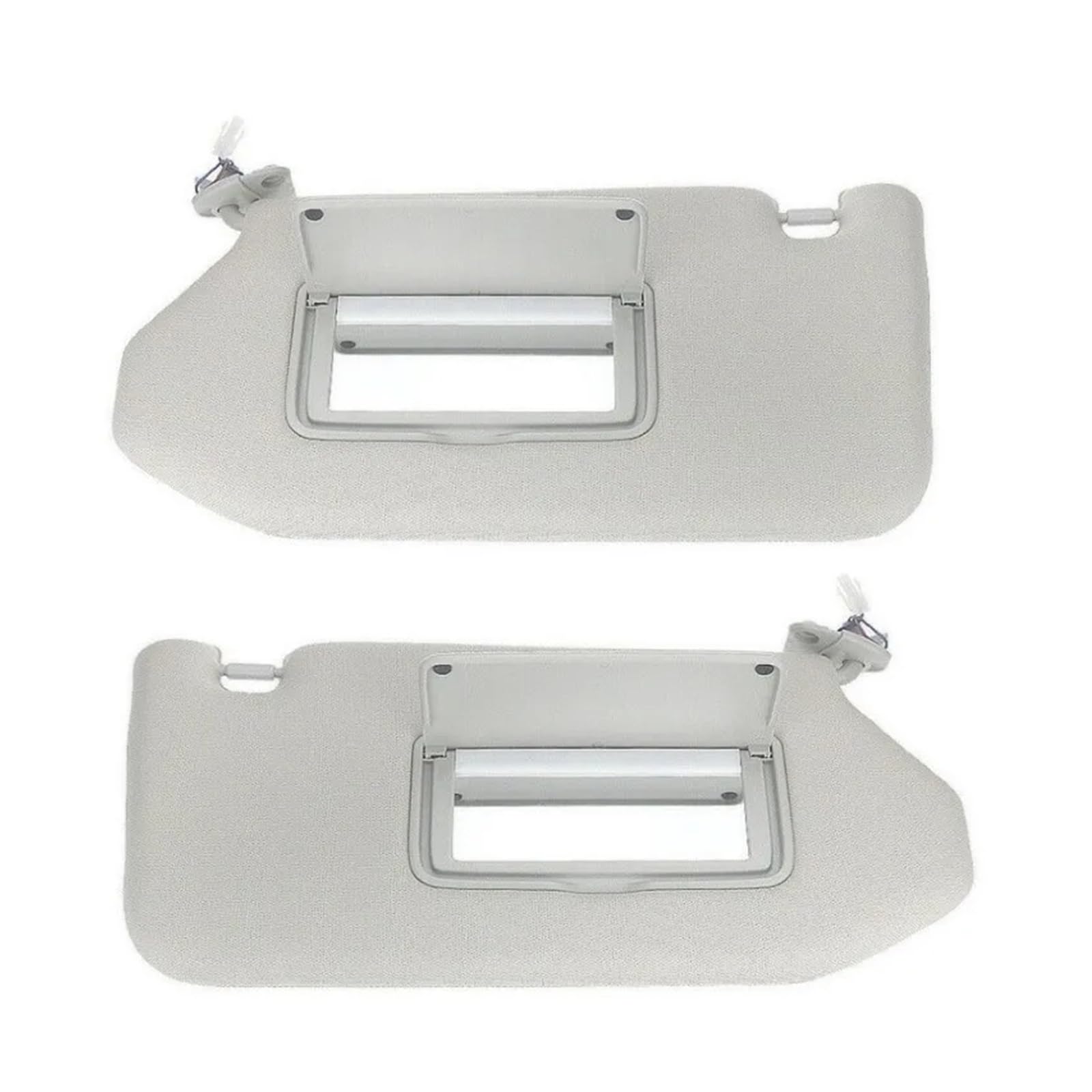 Auto-Visier Grau Beige Für Infiniti Für QX60 2014-2015 2016 2017 Für JX35 2013 Auto Sonnenblende Schatten Links Rechts Seite Fahrerseite Fahrerhaus Sonnenblende(A Pair of Grey) von RRKBDQEL