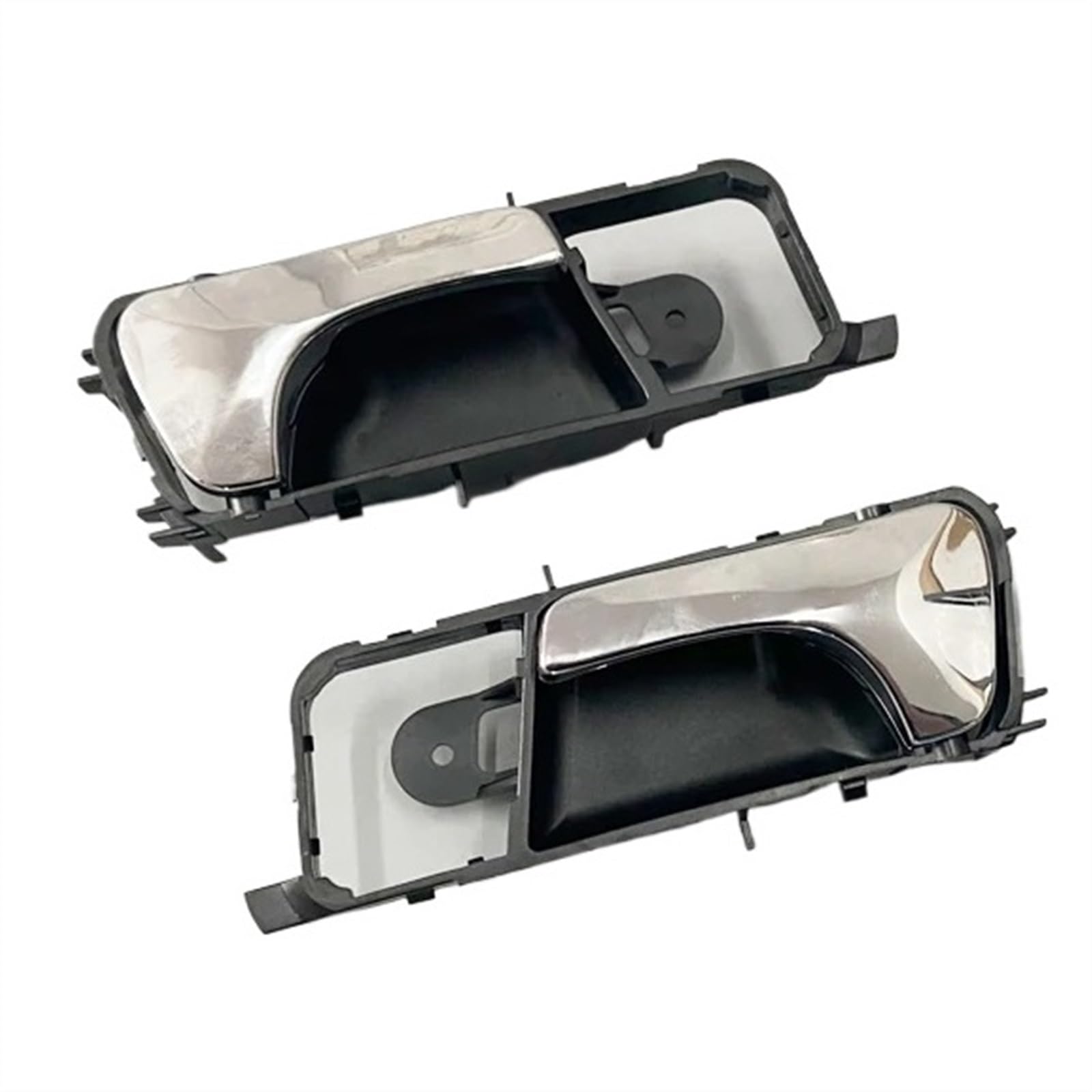 Auto innen Innentür Pull Griff Innengriff Für Autotüren Vorn Und Hinten, Chrom Mit Schwarz, Für Optra, Für Forenza 2003–2007, 2008, Für Excelle 2007–2013 Autotürgriff innen(1 Pair Chrome) von RRKBDQEL