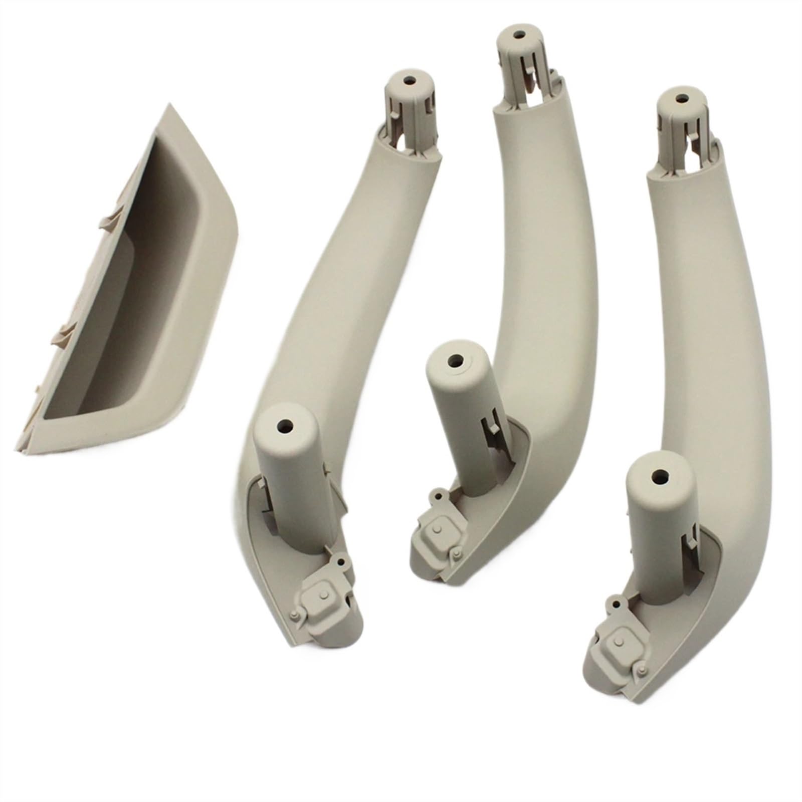 Auto innen Innentür Pull Griff LHD Auto-Innentür-Armlehnenverkleidung Türzuziehgriff-Set, Für X4 Für X3 F26 F25 2010 2011 2012-2016 Autozubehör Autotürgriff innen(Oyster) von RRKBDQEL